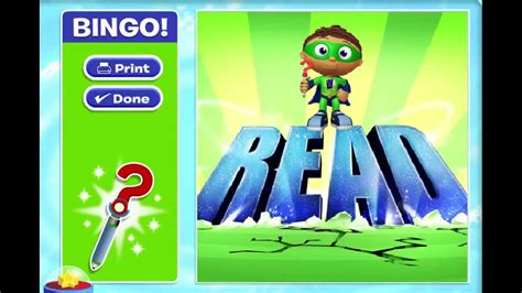 reading games|SUPER WHY! .